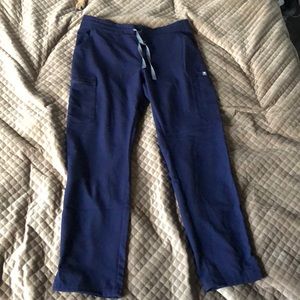 Figs yola skinny scrub pant NAVY BLUE